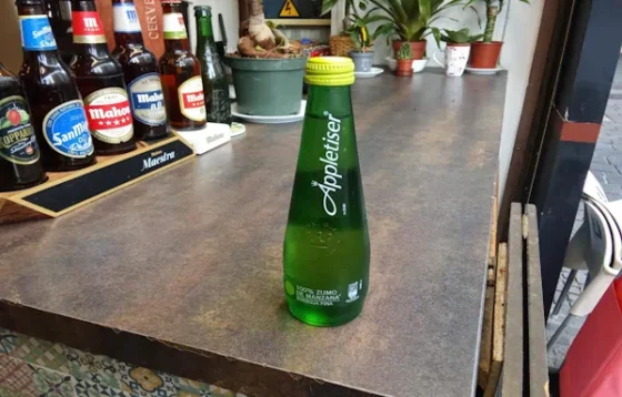 Botella de refresco Appletiser