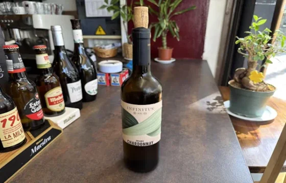 Copa de vino blanco Chardonnay