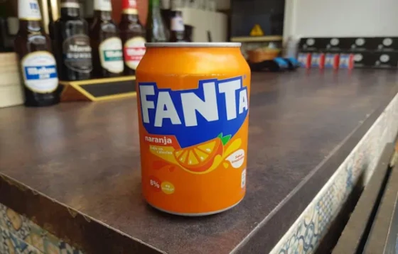 Botella de Fanta Naranja