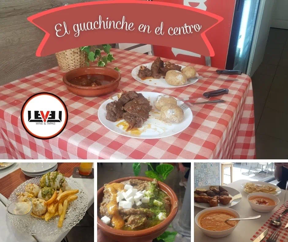 Ambiente típico de guachinche canario