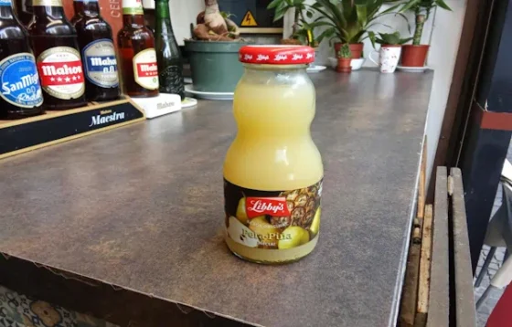 Zumo natural de pera