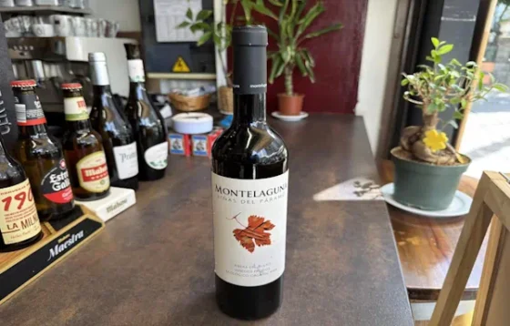 Botella de vino Montelaguna