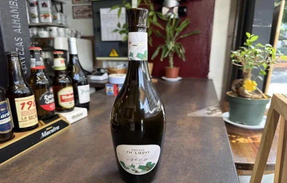 Botella de vino Presas Ocampo