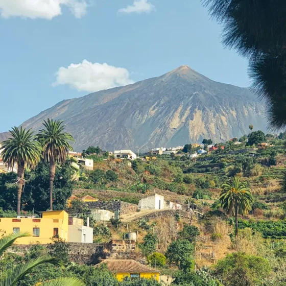 Paisaje del Parque Nacional del Teide