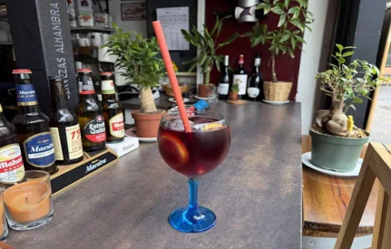 Copa de tinto de verano